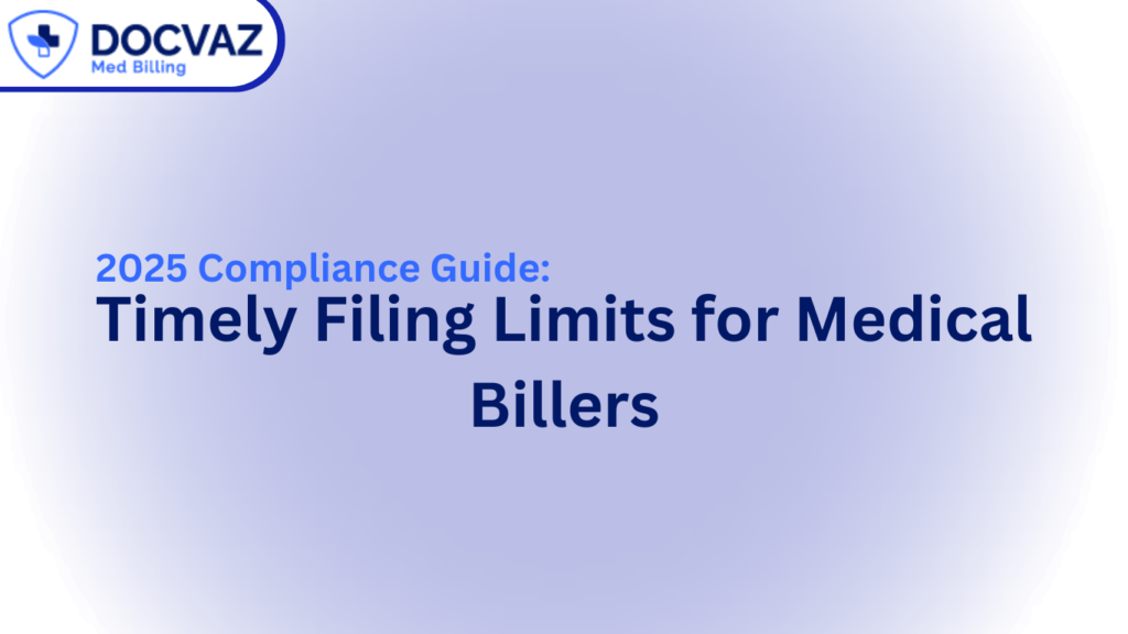 2025 Compliance Guide Timely Filing Limits for Medical Billers