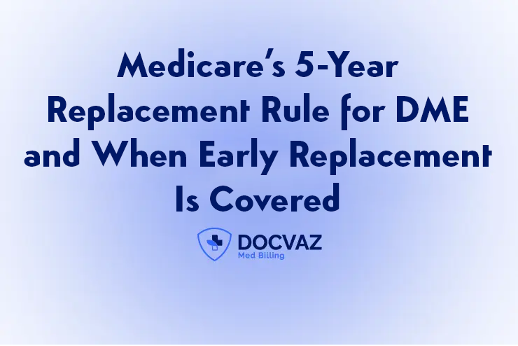 Medicares 5 Year Replacement Rule for DME and When Early Replacement Is Covered