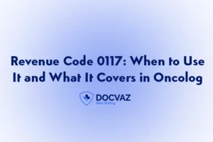 Revenue Code 0117 When to Use It and What It Covers in Oncology